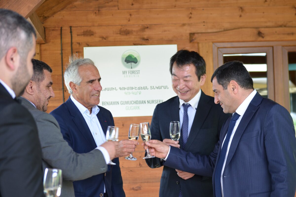official opening of Gugark Greenhouse MFA